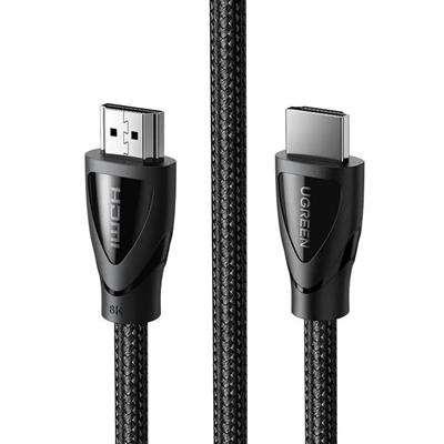 Ugreen HDMI 8K Cable Male to Male Aluminum Alloy Shell Braided - 2m (Black)