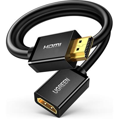 Ugreen HDMI Extension Cable 4K HDMI Extender 5M Male to Female Adapter Cord Compatible with Roku TV Stick PS5 PS4 Xbox Laptop PC Nintendo Switch Blu Ray Player Google Chromecast Wii U HDTV