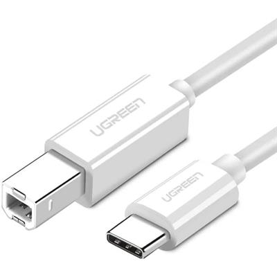 Ugreen Type C to USB-B Cable White 1.5M