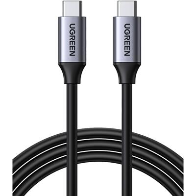 Ugreen USB 3.1 USB-C Male To Male Data Cable 60W Power Delivery PD Gen 1 for Monitor, Laptop, Smartphone - Grey (1.5M)