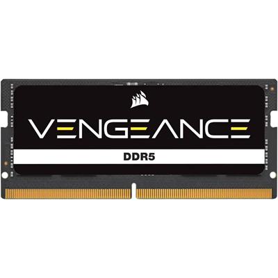 Corsair Vengeance SODIMM 16GB (1x16GB) 4800MHz C40 DDR5 Laptop Memory Kit