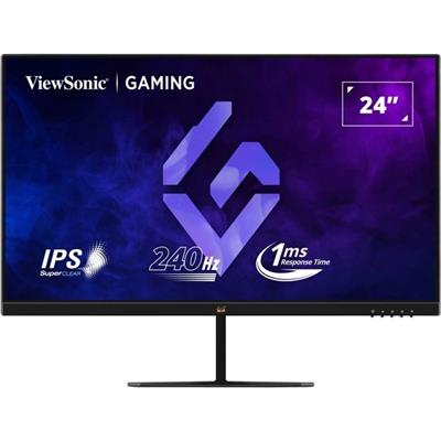 ViewSonic VX2479A-HD-PRO 24" FHD SuperClear IPS Panel Gaming Monitor, Free Sync, 240Hz, 1ms, HDR10, HDMI, DP Port, Wide View Angle, sRGB 102%