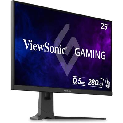 ViewSonic XG2536 25 Inch 1080p 0.5ms 280Hz IPS Gaming Monitor with FreeSync Premium, RGB Lighting, Advanced Ergonomics, HDMI 2.0, DP and 65W USB-C