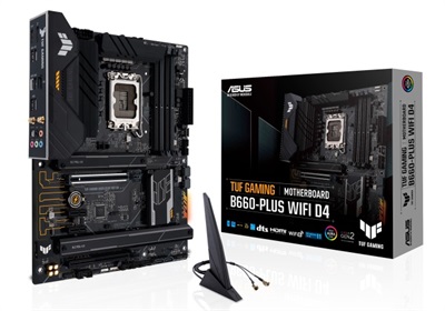 Asus Tuf Gaming B660-Plus Wifi D4 Intel 12/13th Gen ATX Motherboard