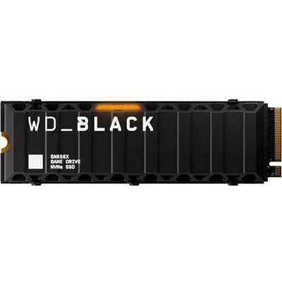 WD Black SN850X 4TB NVMe Internal Gaming Solid State Drive with Heatsink - Works with PlayStation 5, Gen4 PCIe, M.2 2280, Up to 7,300 MB/s