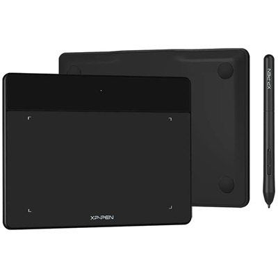 XP-Pen Deco Fun S - Good Starter Digital Drawing Tablet - Black