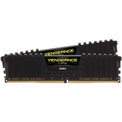 Corsair Vengeance LPX 32GB (2x16GB) 3200MHz C16 DDR4 DRAM Memory Kit - Black