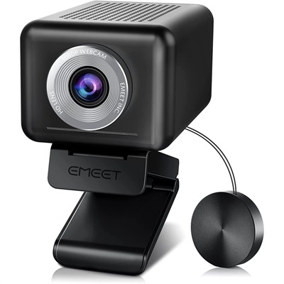 eMeet SmartCam C990 Portable 3-in-1 Streaming 1080p Webcam