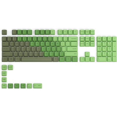 Glorious GPBT Premium Dye Sub Keycaps - Olive