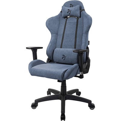 Arozzi Torretta Soft Fabric Gaming Chair - Blue