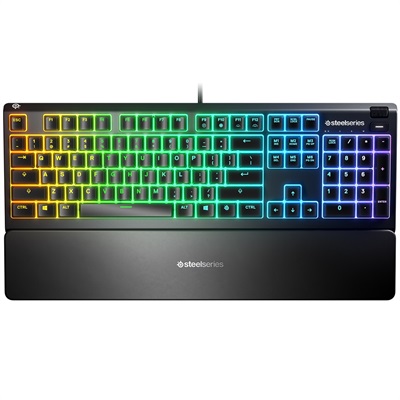 SteelSeries Apex 3 RGB Water Resistant Gaming Keyboard