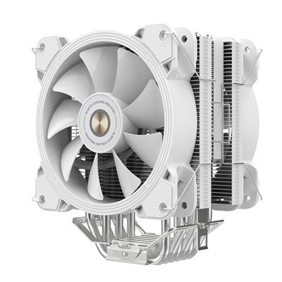 Alseye H120D RGB Air CPU Cooler - White - Free Delivery