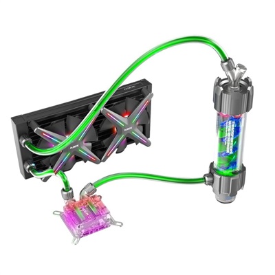 Alseye Xtreme X240 DIY Soft Tube Water Cooling Kit - Free Delivery