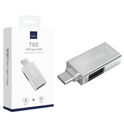 Wiwu T02 USB Type-C Hub Adapter