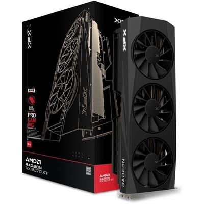XFX Quicksilver AMD Radeon RX 9070XT Gaming Edition Graphics Card with 16GB GDDR6 HDMI 3xDP, AMD RDNA 4
