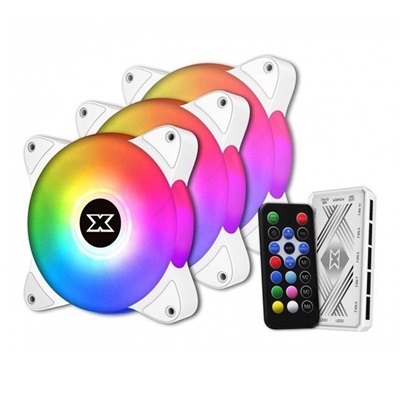 Xigmatek Galaxy III Essential Arctic ARGB 3 Fan Pack