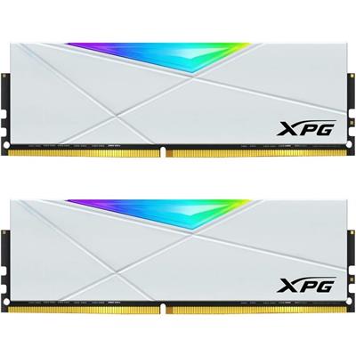 XPG Spectrix D50 RGB 32GB (2x16GB) 3600MHz C18 DDR4 DRAM Memory Kit - White