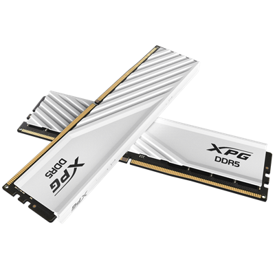 XPG Lancer Blade 32GB (2x16GB) 6000MHz C30 DDR5 DRAM Memory - White