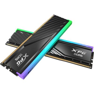 XPG Lancer Blade RGB 64GB (2x32GB) 6000MHz C30 DDR5 DRAM Memory - Black