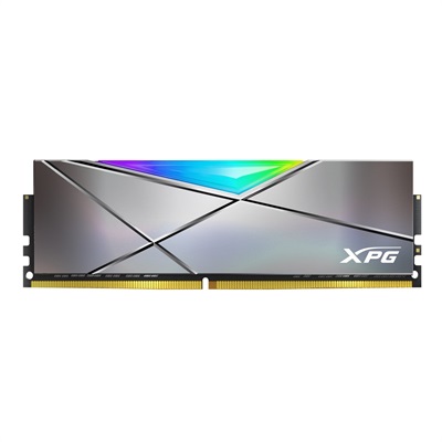 XPG Spectrix D50 RGB 8GB 3200MHz C16 DDR4 Memory Kit - Tungsten Grey
