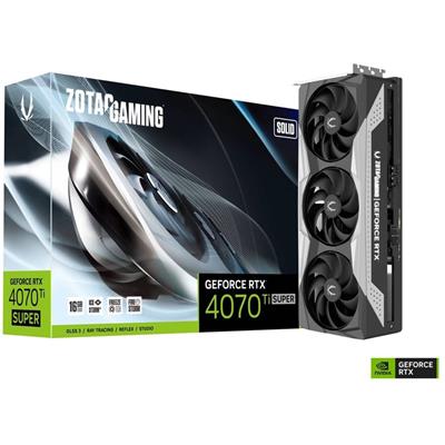 Zotac Gaming GeForce RTX 4070 Ti Super Solid 16GB Graphics Card