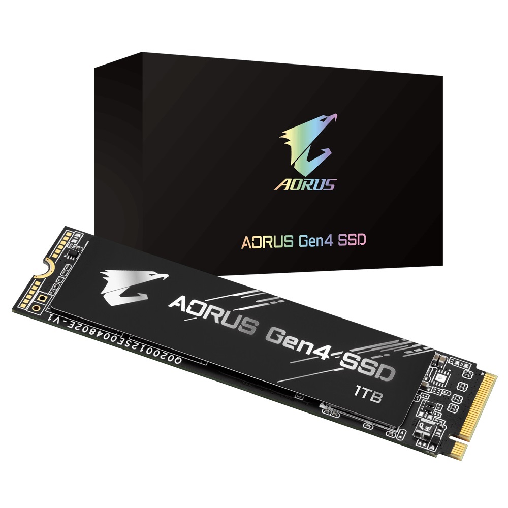 Gigabyte Aorus NVMe Gen4 M.2 1TB PCI-Express 4.0 Solid State Drive SSD