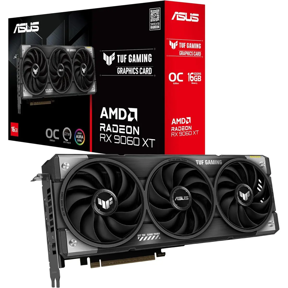 Asus Tuf Gaming RX 9060 XT 16GB OC Edition Graphics Card Price