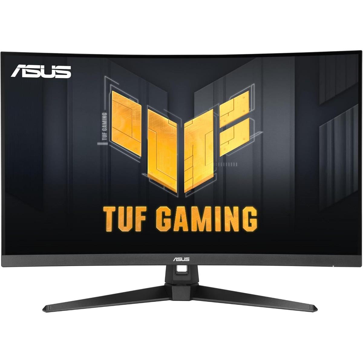 Asus Tuf Gaming VG32WQ3B 1440P Curved HDR Gaming Monitor – QHD (2560  x 1440), 180Hz, 1500R VA, Extreme Low Motion Blur, FreeSync, 90%