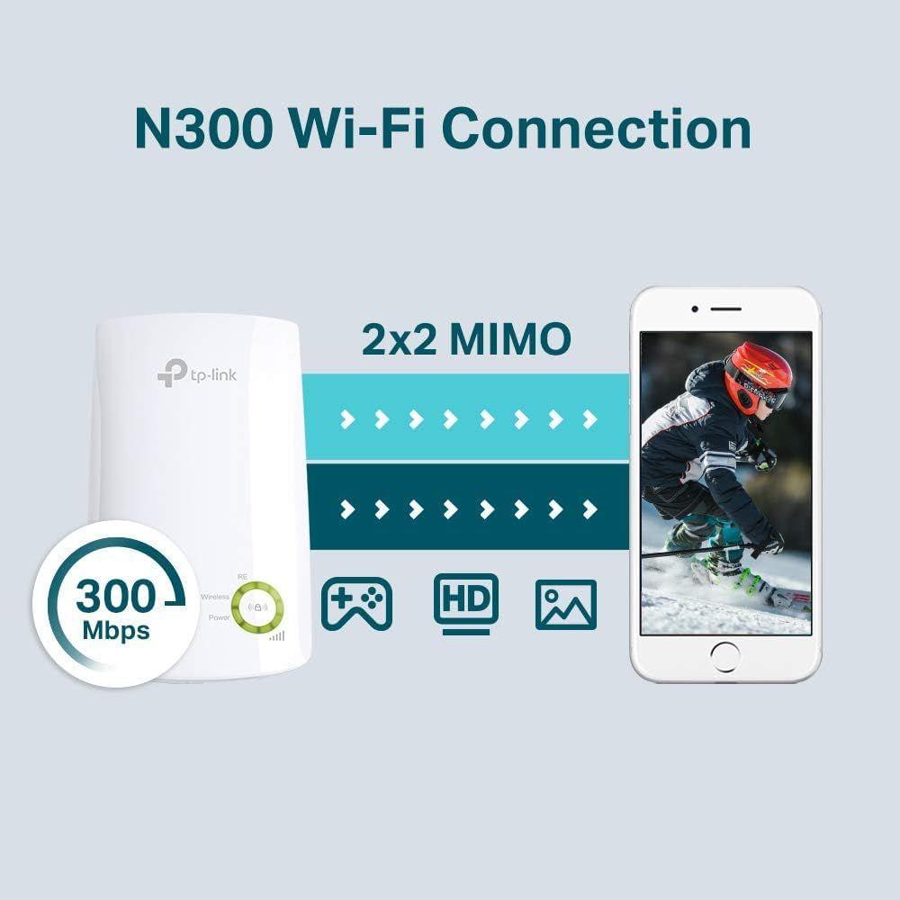 thumbnail image 2 of TP-LINK TL-WA854RE Wi-Fi Range Extender – 300Mbps, Universal Repeater, Easy Setup, White 2 of 4