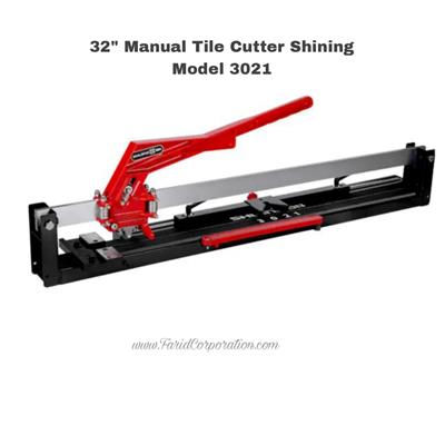 Manual Tile Cutter Single Rod 32"