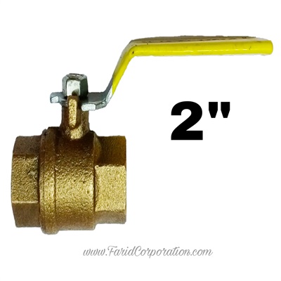 Brass Hero Ball valve 2"  | Brass 2" IA hero handle valve