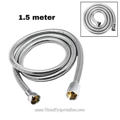 Stainless Steel Flexible 1-1/2 meter Hose Pipe for Toilet 