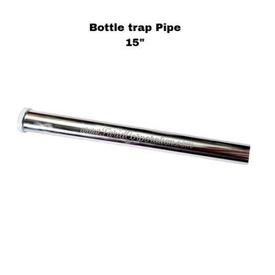 Bottle Trap Extension Pipe 15" for Sink Vanity Washbasin 