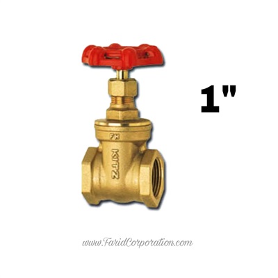 Kitz gate valve Brass 1" | Kitz globe valve 1" thread 