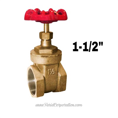 Kitz gate valve Brass 1-1/2" | Kitz globe valve 1-1/2" thread 