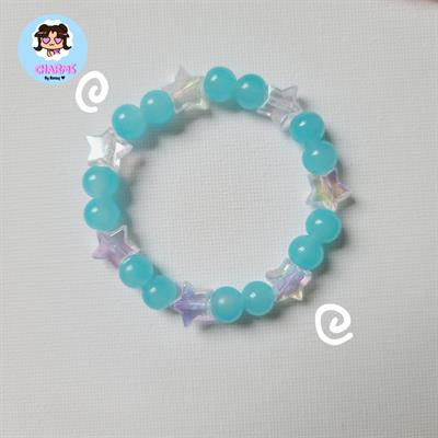 "Candy Star" Bracelet - Blue