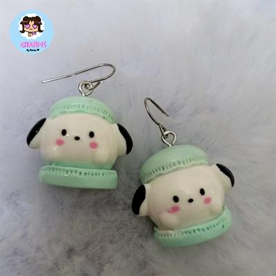 Sanrio Pochacco Macaron Earrings 