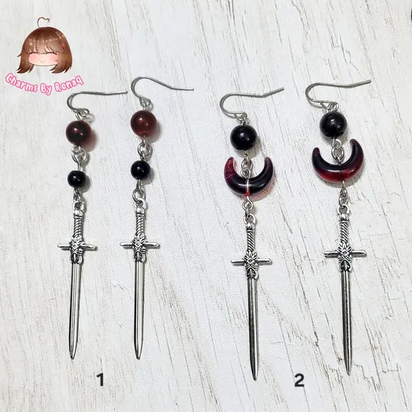 Sword Earrings 