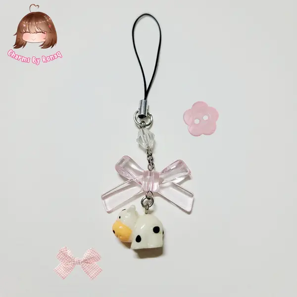 Cow Phone Charm 