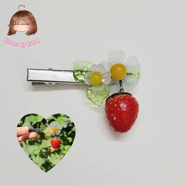 Strawberry Hair Clip