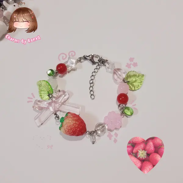 Strawberry Jelly Bracelet 