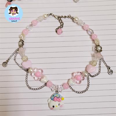 Sleepy Sanrio Hello Kitty Necklace 