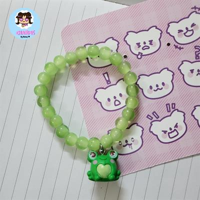 [SOLD OUT] Bubbly Bracelet - Green Frog