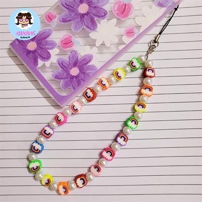 Rainbow Phone Charm