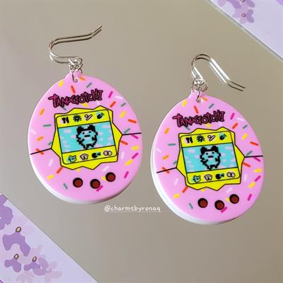 Tamagotchi Earrings 