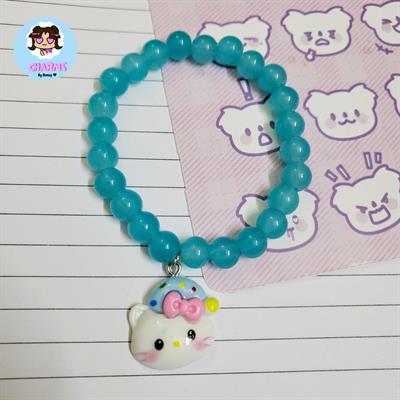 Bubbly Bracelet - Sanrio Blue Hello Kitty 