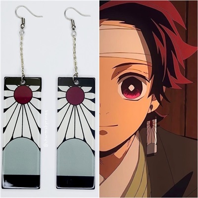 Tanjiro Kamado Earrings 