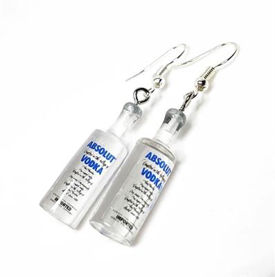 Absolut Vodka Earrings 