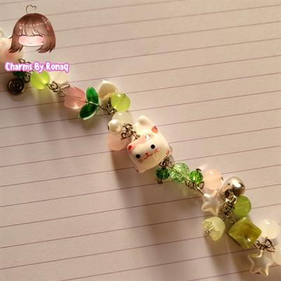 Silly Cat Chunky Bracelet