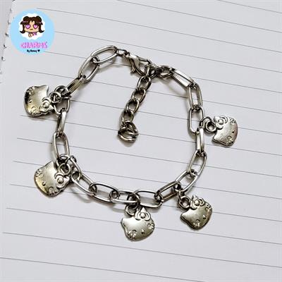 [SOLD OUT] Hello Kitty Silver Bracelet 